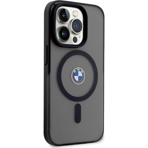BMW Etui BMW BMHMP14XDSLK Apple iPhone 14 Pro Max czarny/black hardcase Signature MagSafe