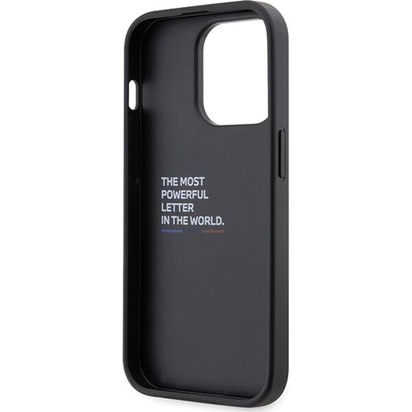 BMW Etui BMW BMHCP14L22GSLK Apple iPhone 14 Pro czarny/black hardcase Grip Hot Stamp