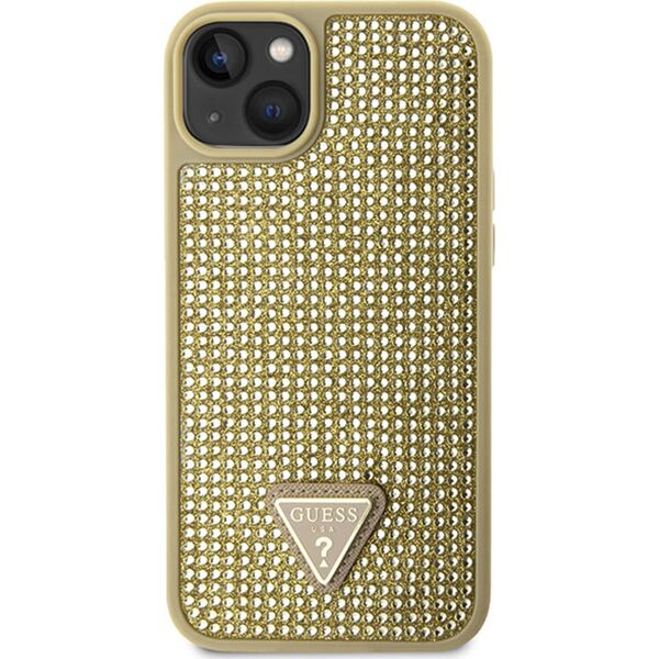 Guess Etui Guess GUHCP14MHDGTPD Apple iPhone 14 Plus złoty/gold hardcase Rhinestone Triangle
