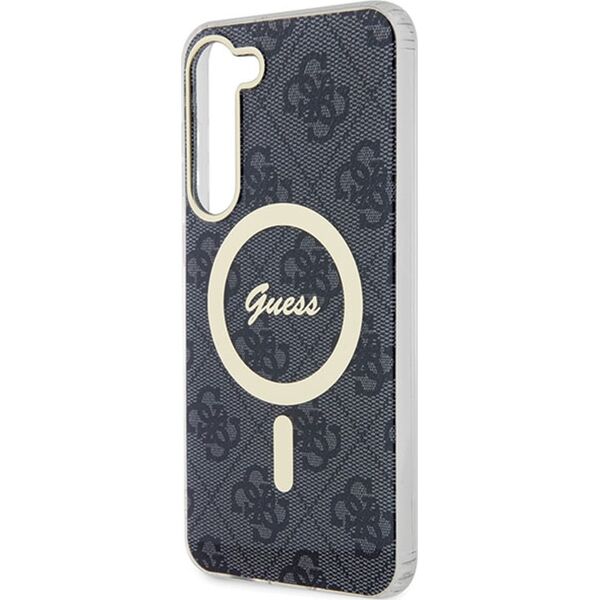 Guess Etui Guess GUHMS23SH4STK Samsung Galaxy S23 czarny/black hardcase 4G MagSafe