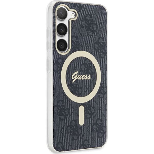 Guess Etui Guess GUHMS23SH4STK Samsung Galaxy S23 czarny/black hardcase 4G MagSafe