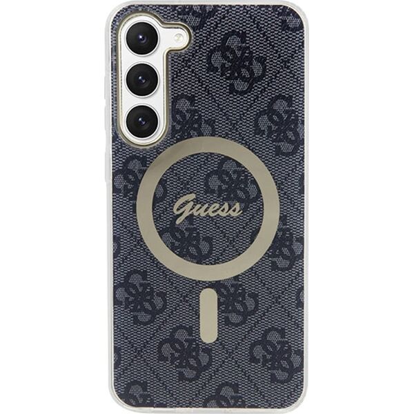 Guess Etui Guess GUHMS23SH4STK Samsung Galaxy S23 czarny/black hardcase 4G MagSafe