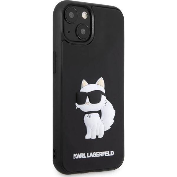 Karl Lagerfeld Karl Lagerfeld KLHCP14M3DRKHNK iPhone 14 Plus 6.7" czarny/black hardcase Rubber Choupette 3D