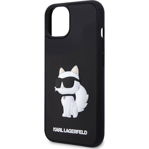 Karl Lagerfeld Karl Lagerfeld KLHCP14M3DRKHNK iPhone 14 Plus 6.7" czarny/black hardcase Rubber Choupette 3D