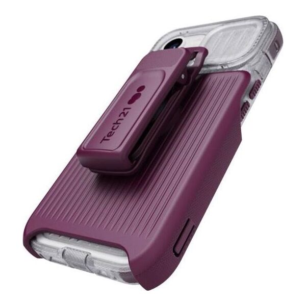 Tech 21 TECH21 ETUI T21-9679 EVO MAX MAGSAFE IPHONE 14 FROSTED PURPLE