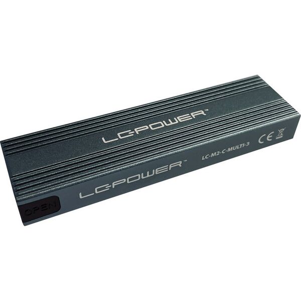 Dysk zewnętrzny HDD LC-Power HDD ACC LC-Power LC-M2-C-MULTI-3 NVMe & SATA