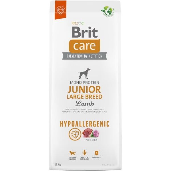 Brit Care Dog Hypoallergenic Junior Large Breed Lamb 12kg