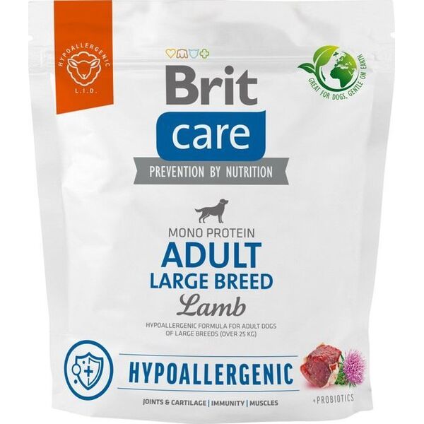 Brit BRIT CARE Dog Hypoallergenic Adult Large Breed Lamb 1kg