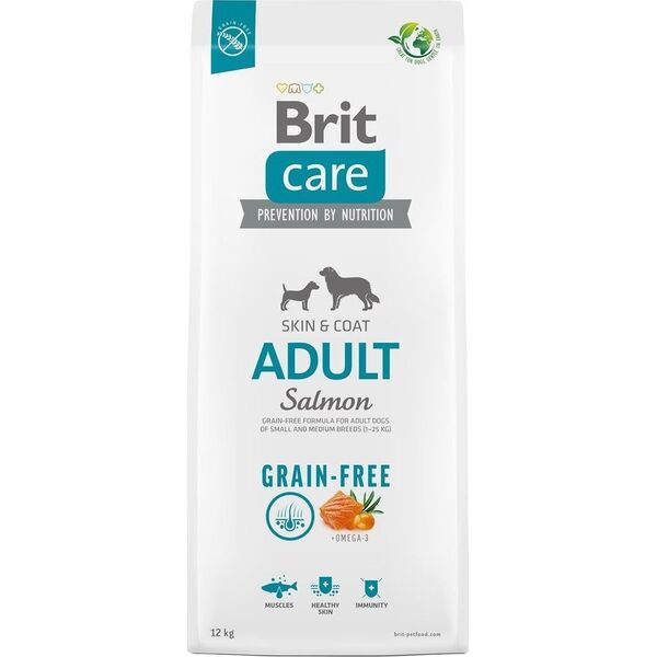 Brit BRIT CARE DOG GRAIN FREE ADULT SALMON - 12KG