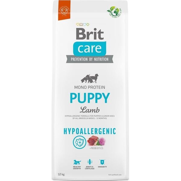 Brit Care Dog Hypoallergenic Puppy Lamb - 12KG