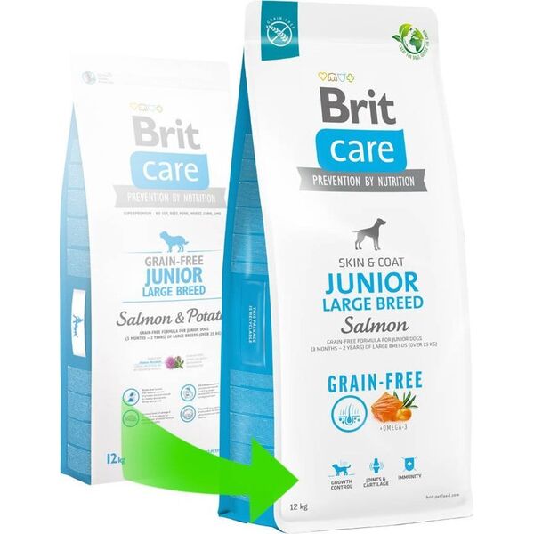 Brit Karma dla Psa Alergika Junior Large Łosoś 12kg