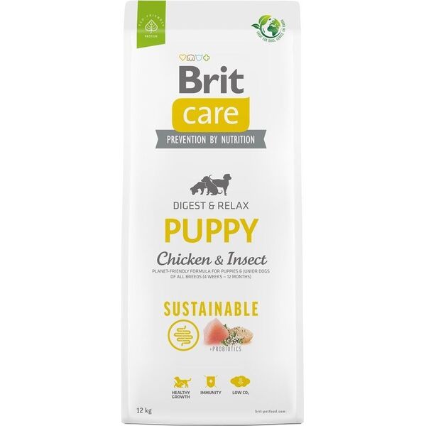 Brit Brit Care Dog Sustainable Puppy Chicken Insect 12kg