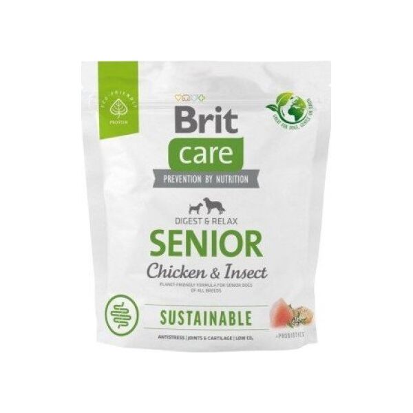Brit Brit Care Dog Sustainable Senior Chicken Insect 1kg