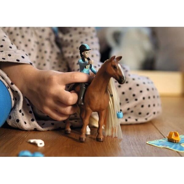 Schleich 42585 Koń do stylizacji Kim i Caramelo