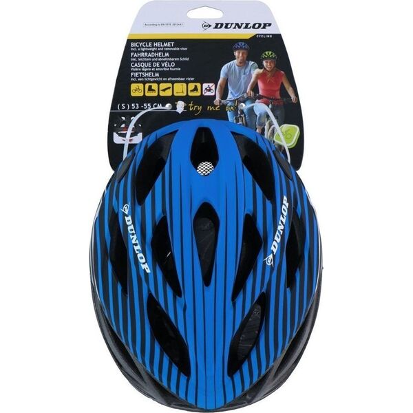 Dunlop KASK ROWEROWY REGULOWANY DUNLOP R.S NIEBIESKI