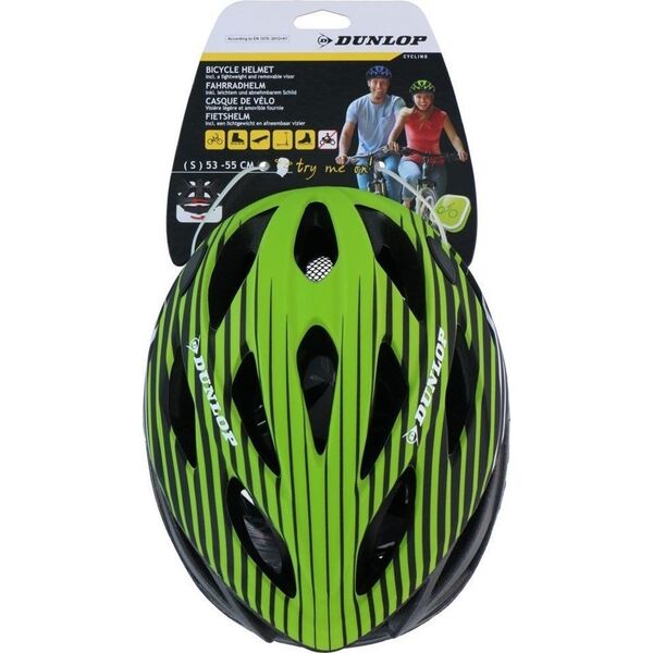 Dunlop KASK ROWEROWY REGULOWANY DUNLOP R.M ZIELONY