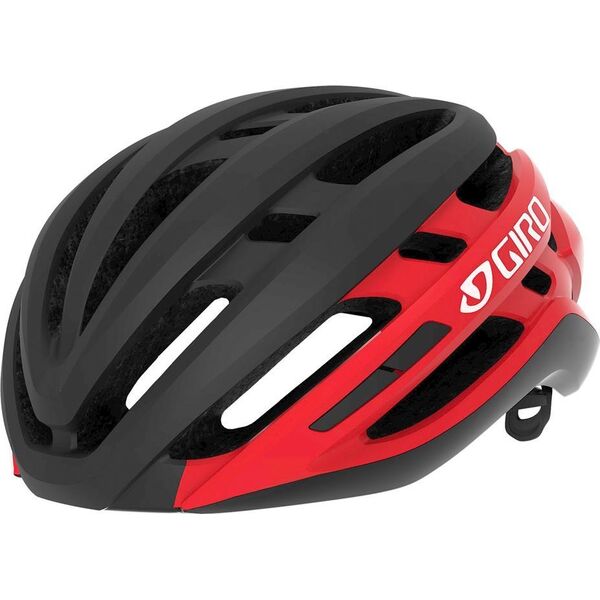 Giro Kask szosowy GIRO AGILIS Rozmiar kasku: L(59-63 cm), Wybierz kolor: Matte Midnight White Red, System MIPS: NIE