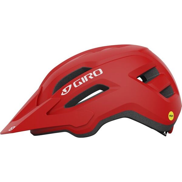 Giro Kask mtb GIRO FIXTURE II Rozmiar kasku: Uniwersalny(54-61 cm), Wybierz kolor: Matte Trim Red, System MIPS: TAK