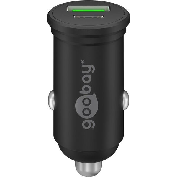Ładowarka Goobay Goobay Dual-USB Car Fast Charger USB-C