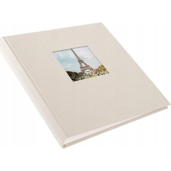 Goldbuch Album GOLDBUCH 27723 Bella Vista sandgrey 30x31/60 pages, white leaves | corners/stickers | bookbinding
