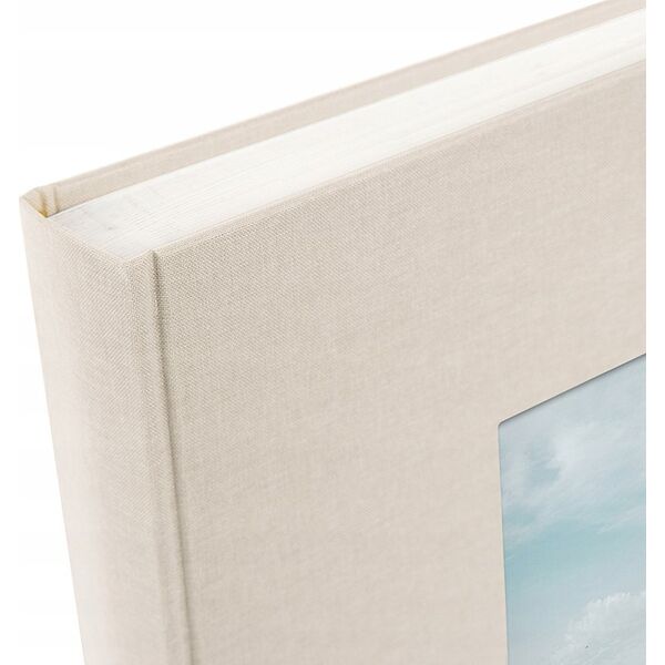 Goldbuch Album GOLDBUCH 27723 Bella Vista sandgrey 30x31/60 pages, white leaves | corners/stickers | bookbinding