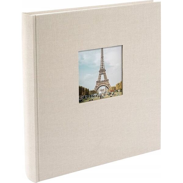 Goldbuch Album GOLDBUCH 27723 Bella Vista sandgrey 30x31/60 pages, white leaves | corners/stickers | bookbinding