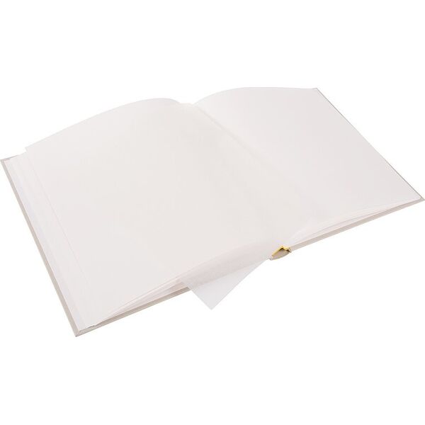 Goldbuch Album GOLDBUCH 27723 Bella Vista sandgrey 30x31/60 pages, white leaves | corners/stickers | bookbinding
