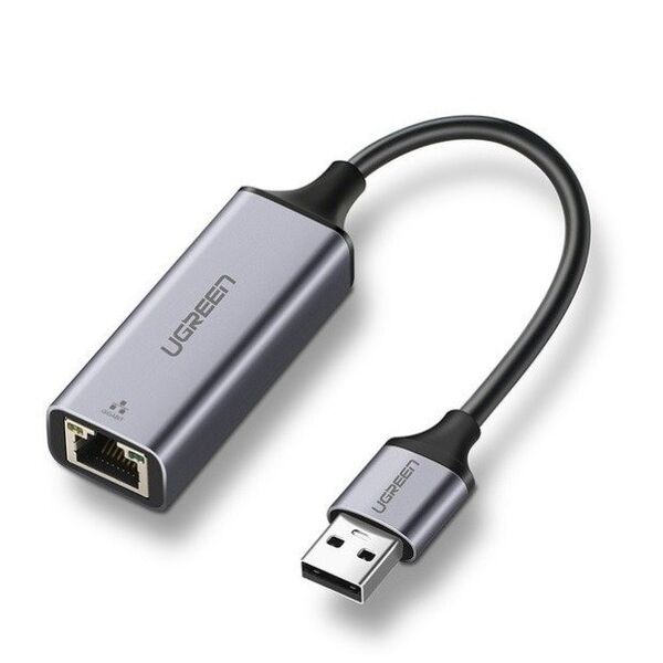 Ugreen Adapter zewnętrzny Gigabit Ethernet USB 3.0 UGREEN (szary)