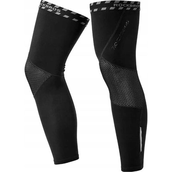 RockBros Nogawki rowerowe/ do biegania Rockbros rozmiar L/XL LKPJ003XL (czarne)