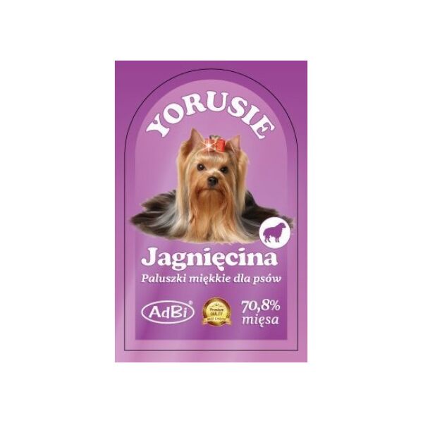 ADBI Adbi 250g Przysmak dla Psa Yorusie Paluszki Jagnięcina