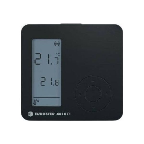 Euroster bezprzewodowy regulator E4010 TXRX, czarny E4010TXRXB