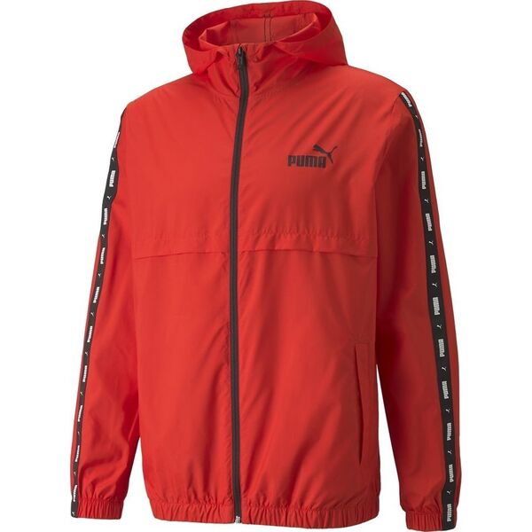 Kurtka męska Puma ESS+TAPE Windbreaker czerwona r. L