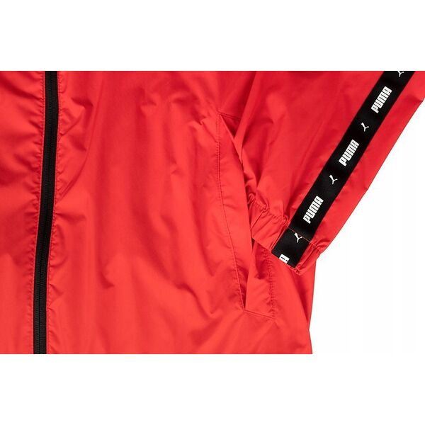 Kurtka męska Puma ESS+TAPE Windbreaker czerwona r. L