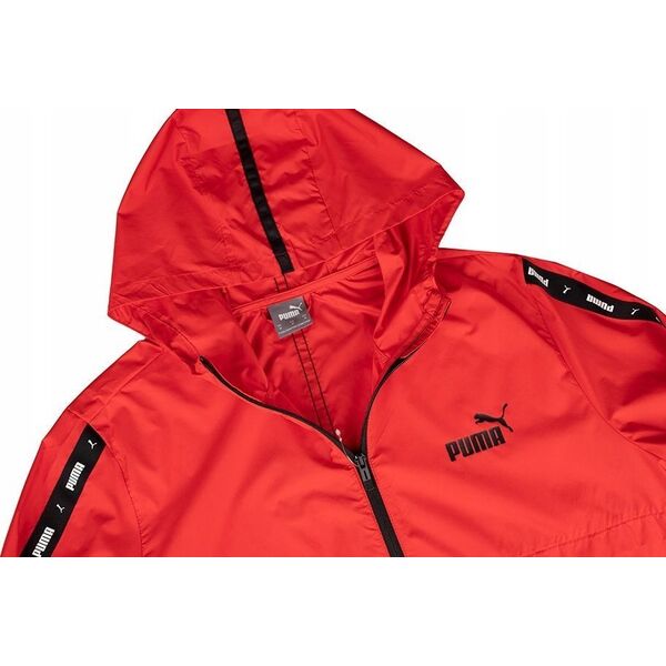 Kurtka męska Puma ESS+TAPE Windbreaker czerwona r. M
