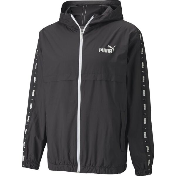 Kurtka męska Puma ESS+TAPE Windbreaker czarna r. XL