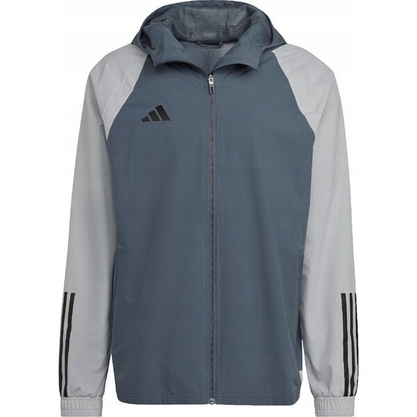 Kurtka męska Adidas Tiro 23 Competition All Weather szara r. S