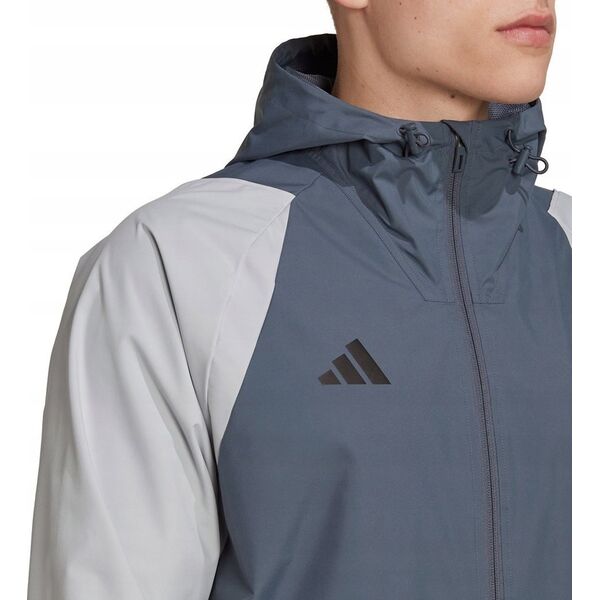 Kurtka męska Adidas Tiro 23 Competition All Weather szara r. S