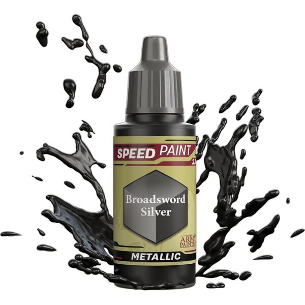 Army Painter FARBKA ARMY PAINTER SPEEDPAINT METALLIC 2.0: BROADSWORD SILVER