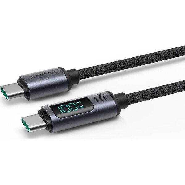 Kabel USB Joyroom USB-C - USB-C 1.2 m Czarny (S-CC100A16 1.2m CB)
