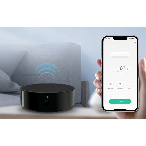 Avatto Uniwersalny pilot IR WiFi RF 433MHz Avatto S16 Pro TUYA