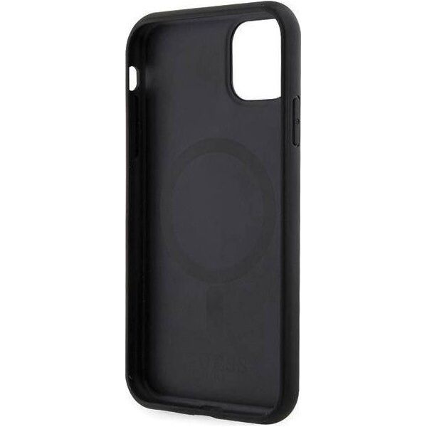 Guess Etui Guess GUHMN61HGCFSEK Apple iPhone 11/XR czarny/black hardcase GCube Stripes MagSafe