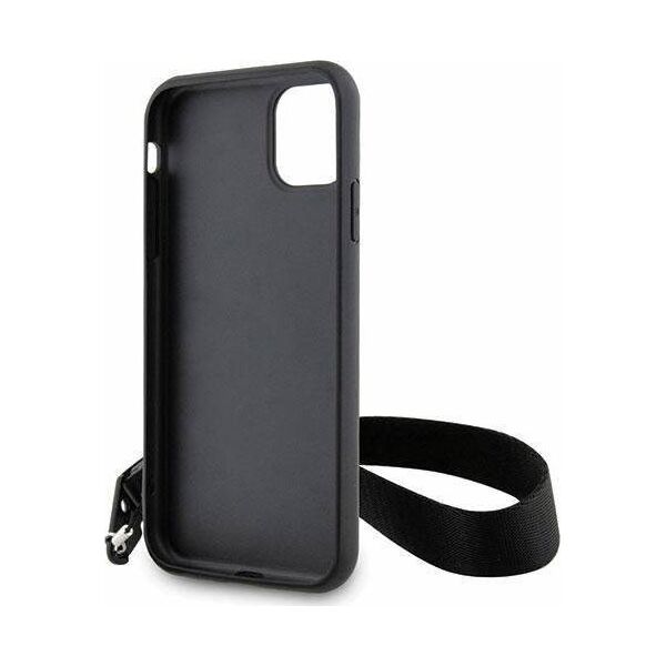 Karl Lagerfeld Etui Karl Lagerfeld KLHCN61SAKLMBSK Apple iPhone 11/XR czarny/black hardcase Monogram Losange Saffiano