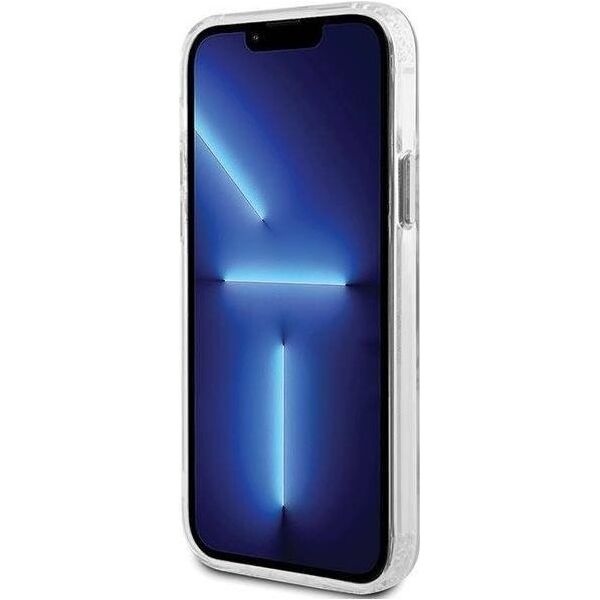 Guess Etui Guess GUHMP12MHTRMS Apple iPhone 12/12 Pro srebrny/silver hard case Metal Outline Magsafe