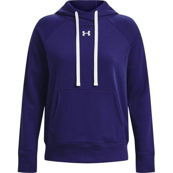 Under Armour Bluza damska Under Armour Rival Fleece HB Hoodie granatowa 1356317 468 L