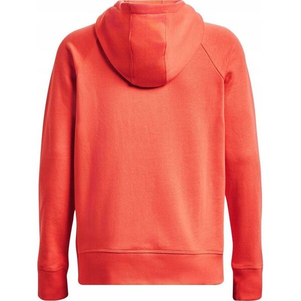 Under Armour Bluza damska Under Armour Rival Fleece HB Hoodie pomarańczowa 1356317 877 M