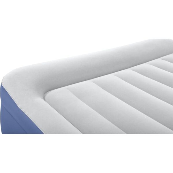 Bestway Dmuchane łóżko Tritech, 2-os., 203x152x56 cm, niebiesko-szare