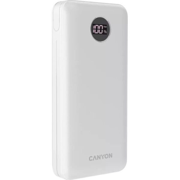 Powerbank Canyon PB-2002W 20000mAh Biały