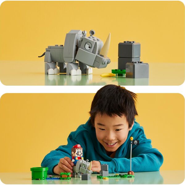 LEGO Super Mario Nosorożec Rambi — zestaw rozszerzający (71420)