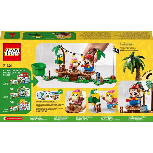 LEGO Super Mario Dżunglowy koncert Dixie Kong — zestaw rozszerzający (71421)