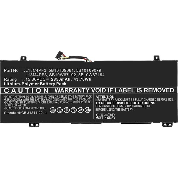 Bateria CoreParts Laptop Battery for Lenovo